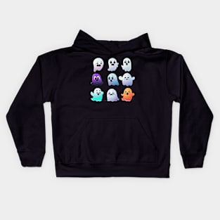 Phantom Ghosts Paisley Kids Hoodie